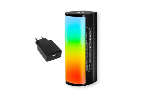 Neewer Videoleuchte Neewer Dauerlicht TL98C magnetisches RGB Hand-Stablicht mit Netzteil, Vorteils-Set mit Netzteil