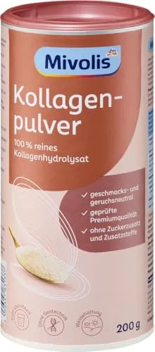 Mivolis Kollagen Pulver – 200g Premium Kollagen-Hydrolysat
