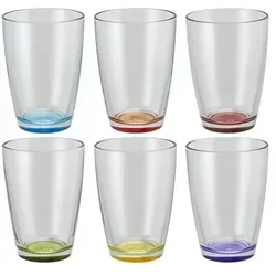 Peill+Putzler 6er-Set Colore Trinkgläser