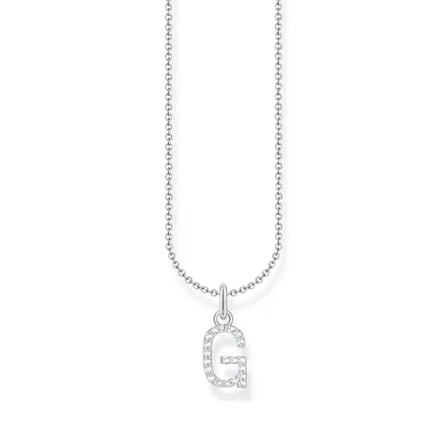 THOMAS SABO Halskette Buchstabe G aus 925 Sterling Silber von THOMAS SABO