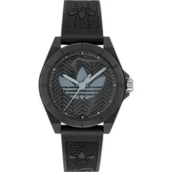 Adidas Originals Project Four Unisex Armbanduhr AOST25033 - Armbanduhr für Unisex mit analoger Anzeige, wasserdicht bis 5 bar und stilvollem schwarzen Design – ideal für jeden Anlass.