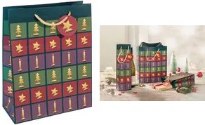 sigel Weihnachts-Geschenktüte