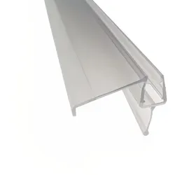 Kristhal Dusch- & Baddesign Duschdichtung 5325 - Sanitärinstallation: Hochwertige Dusch-Türdichtung für 6-8 mm Glas, individuell kürzbar und einfach aufschiebbar, Länge 200 cm.