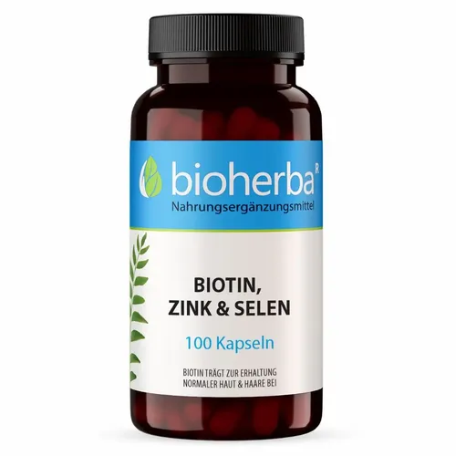 Bioherba Biotin, Zink & Selen Kapseln
