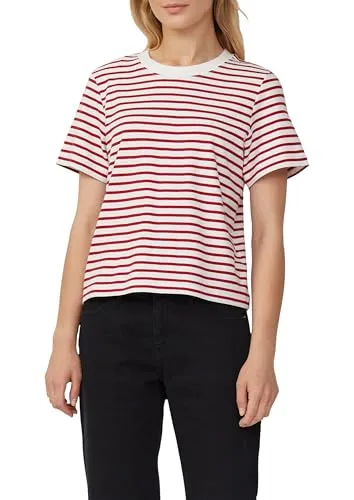 s.Oliver Verkürztes T-Shirt aus Interlockjersey