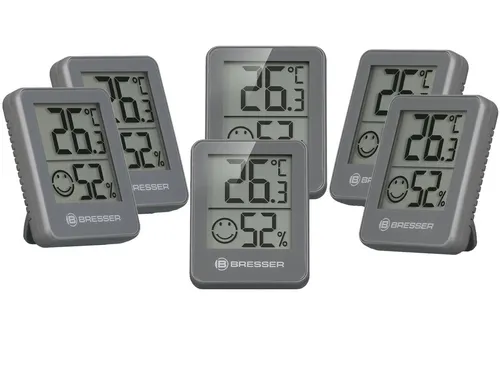 Bresser 6er Set Thermometer Hygrometer von BRESSER