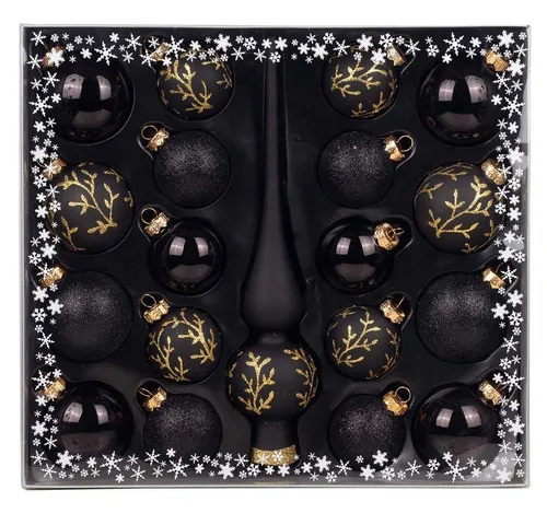 Weihnachtsbaumschmuck Schwarz von MAGIC by Inge