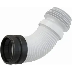 Alcadrain M9006 Abfluss Kniestück Dn90/110 Flexi