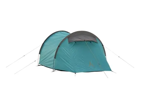 Grand Canyon ROBSON 2 Zelt (Blue Grass) - 2-Personen Zelt mit 3000 mm Wassersäule, ideal für Outdoor-Abenteuer und Camping, bietet optimalen Wetterschutz und einen praktischen Vorraum.
