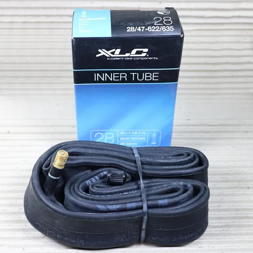 XLC Fahrradschlauch 27/28 x 1 1/8-1.75 28/47-622/635 AV 35, 2508280200