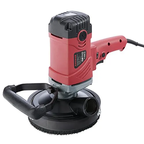 Arebos Fräsmaschine für Beton | 1500W Betonschleifer mit Staubsaugung - Schleifmaschinen für perfekte Renovierung: Leistungsstarker 1500-W-Motor mit 5 Geschwindigkeiten und Staubabsaugung für sauberes Arbeiten!