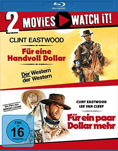 Für eine Handvoll Dollar/Für ein paar Dollar mehr [Blu-ray]
