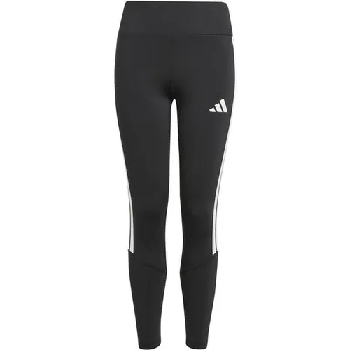 ADIDAS Kinder Tight Train Essentials 3-Streifen Kids - Fitnesshosen mit CLIMACOOL-Technologie für optimale Feuchtigkeitsregulierung. Ideal für aktive Kinder, bieten diese Leggings Komfort und Bewegungsfreiheit - umweltfreundlich aus 70% recycelten Materialien.