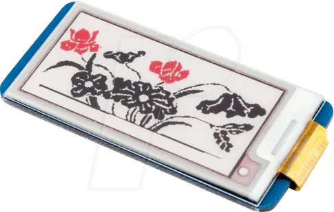 DEBO EPA 2.1 RD - Entwicklerboards - Display ePaper, 2,1'', schwarz/weiß/rot