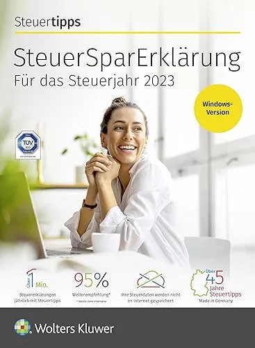 SteuerSparErklärung 2024 (für Steuerjahr 2023) von ‎ Wolters Kluwer