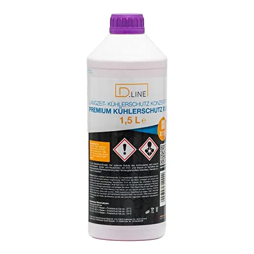 D.LINE Langzeit Kühlerschutz Konzentrat X12+, 1,5 Liter (1)