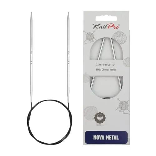 KnitPro Knit Pro Rundstricknadel 3,50mm 120 cm # 11365 NEU in OVP, Silver