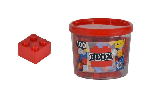 Simba Bausteine Blox 100 rot 4er Steine in Box