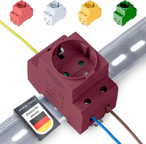 Steckdosen Rot von B+G e-tech