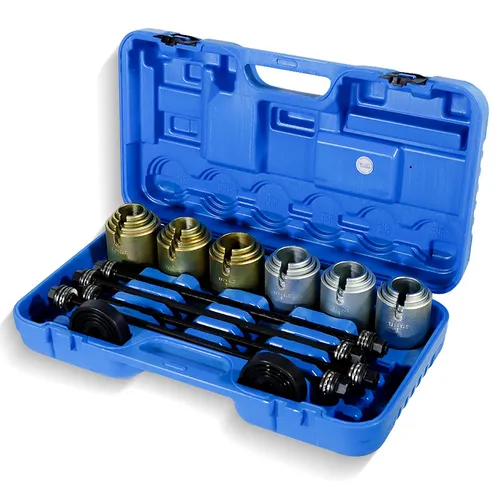 CCLIFE 26tlg. Radlager Demontage Werkzeug Set - Umfangreiches 26-teiliges Set für die schnelle und effektive Demontage von Radlagern und Fahrwerksbuchsen – ideal für KFZ-Werkstätten und Heimwerker.