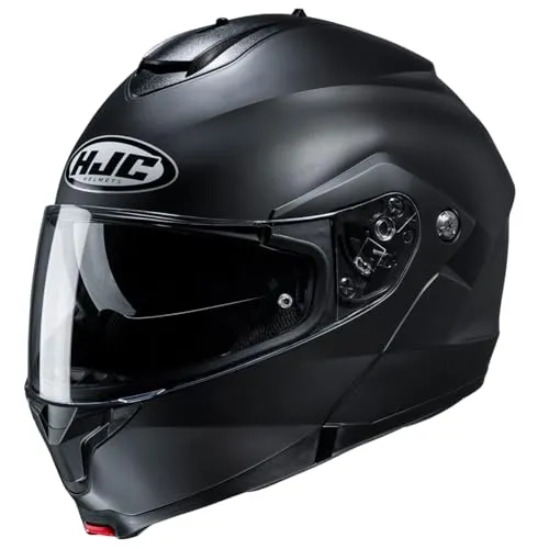 HJC C91N Solid Klapphelm XL, schwarz für Männer