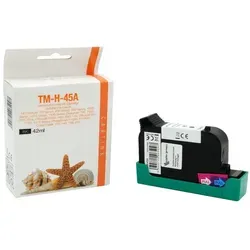 REF45A Refill Tinte Schwarz für HP 51645A - Druckerpatronen: 42ml hochwertige Refill Tinte für gestochen scharfe Ausdrucke, ideal für den täglichen Einsatz im Büro oder zuhause.