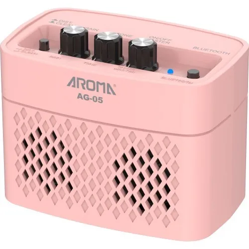 Aroma E05 Mini Bluetooth Electric Amp Pink | Neu