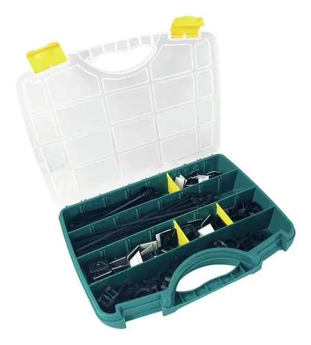 SapiSelco Kabelbinder-Sortiment 350-teilig mit Klebesockel - Kabelbinder-Sortiment mit 350 Teilen, inklusive praktischen Klebesockeln für einfache Befestigung und Ordnung in jedem Projekt.