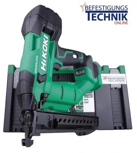 Hikoki Akku Klammergerät N1804DA 12-40mm Basic in grün von HiKOKI