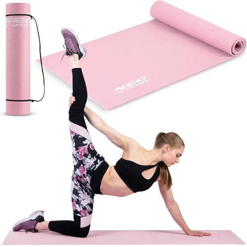 Gymnastikmatte 173 x 61 cm Neo-Sport - 192101 rosa