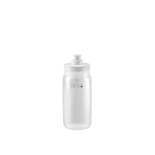 ELITE FLY TEX Klar 550 ml – Ultraleicht BPA-frei Geruchsneutral – Für Rennrad MTB Gravel – Premium Radsport