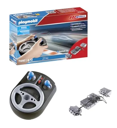 PLAYMOBIL 71397 Novelmore RC-Modul-Set - 27-teiliges Spielzeug für grenzenloses Abenteuer mit einfacher Bluetooth-Steuerung und 14m Reichweite