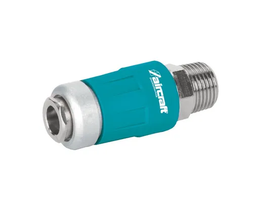 Aircraft Schnellkupplung AIRCRAFT 2203101 Sicherheits-Schnellkupplung ¼''AG