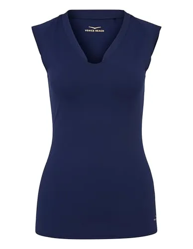 Venice Beach Sport-T-Shirt für Damen in schwarz von Venice Beach