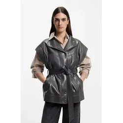 BOSS ORANGE Jacaro Premium Damenweste mit Taillengürtel