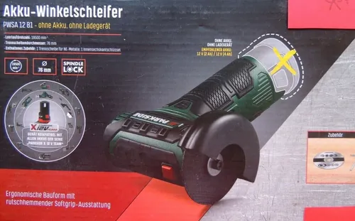 Parkside PWSA 12 B1 Akku Winkelschleifer