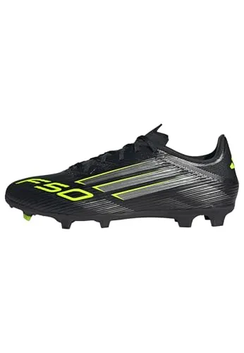 adidas F50 League Firm Ground Fußballschuhe - Fußballschuhe mit regulärer Passform und Fiberskin Obermaterial, ideal für Hart- und Aschenplätze dank der 360 Außensohle für optimale Sprintperformance.