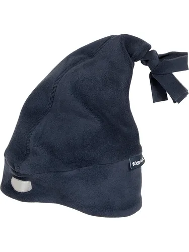 Playshoes Fleece-Mütze in Dunkelblau, Größe 55 cm, Blau, Kinder