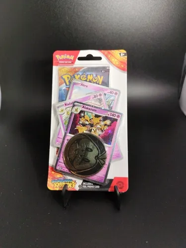 Pokemon TCG Booster mit Coin und 3 Promo-Karten