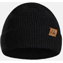 DANISH ENDURANCE Beanie Damen Wolle Schwarz, ONE SIZE - Mützen aus hochwertiger Wolle für optimalen Tragekomfort. Ideal für Sport und Freizeit, designed für maximale Ausdauer und dänische Handwerkskunst.