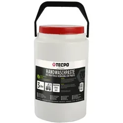 TECPO Handwaschpaste Handreiniger für KFZ Werkstatt 3 L