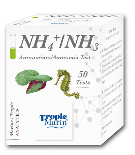 Tropic Marin Wassertest NH4+/NH3 Ammonium / Ammonia Test für Meerwasser