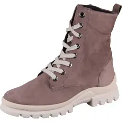 Semler Damen Stiefeletten in taupe - Komfortabel und stilvoll - Wanderschuhe in Größe 39 EU, aus hochwertigem Nubukleder mit warmem Fleece-Innenmaterial für optimalen Tragekomfort und Stil.
