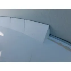 Xxxl Bodenisolations-Set, Weiß, 370x610 cm