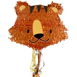 Funny Fashion Pinata Pinata 'Tiger Kopf', 42x33x7.5cm von Funny Fashion