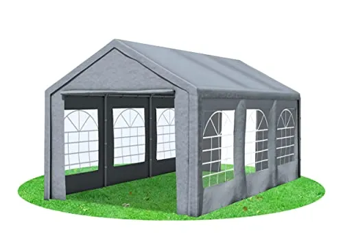 Stabilezelte 3x6m Partyzelt, Classic PRO PE GRAU von Stabilezelte