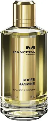 Mancera Roses Jasmine Eau de Parfum unisex 120 ml - Unisex Duft – Blumige Eleganz mit Zitrusfrische, ideal für Frühling und Sommer, verleiht jedem Tag eine romantische Note.