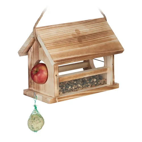 Vogelfutterhaus Vogelfutterstation Vogelhaus Futterhäuschen Wildvogelstation