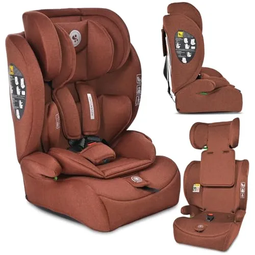 Lorelli Auto Kindersitz Adventure i-Size 9-36kg - mitwachsender Autositz 76-150 cm, max. Sicherheit mit 5-Punkt-Gurt und EPS Memory-Schaum für optimalen Komfort