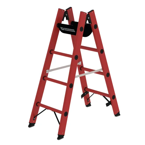 Stehleiter 2x4 Sprossen aus GFK von MUNK Günzburger Steigtechnik